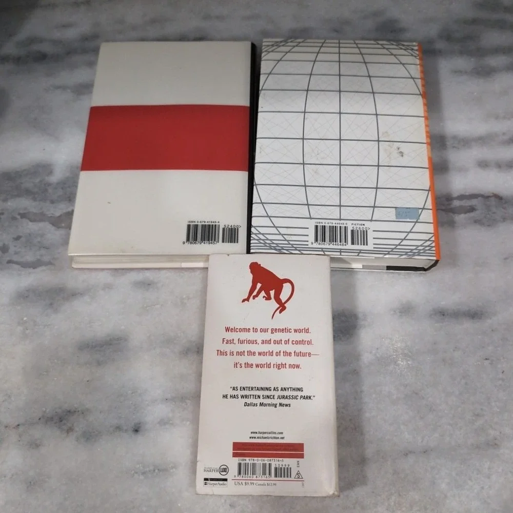 Michael Crichton Standalone Novels, Next Airframe Disclosure Hardcover Paperback
